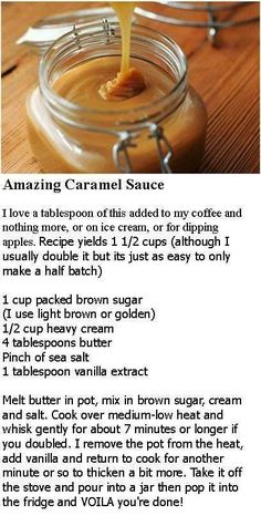 Pin on Desserts Caramel Sauce, Caramel Recipes