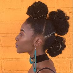 (@curlhawkqueen) Mohawk hairstyles. Hairstyles for afro hair. Hairstyles for natural hair. Afro puffs. Kinky hair. Natural hair. Afro hair. People, Ibiza, Kinky Curly Hair, Locs, Hairstyles For Afro Hair