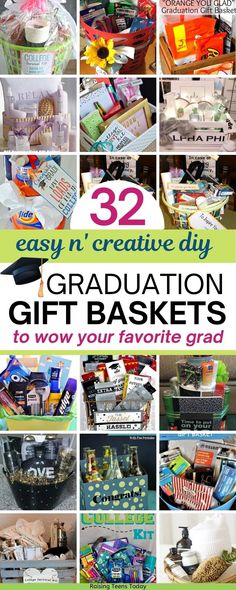 32 DIY Graduation Gift Baskets to Wow Your Favorite Grad!