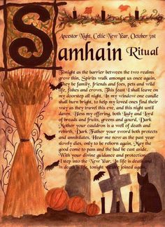 Samhain Ritual Meditation, Wicca, Book Of Shadows, Samhain Ritual, Rituals, Pagan, Spell Book, Samhain Halloween, Healing