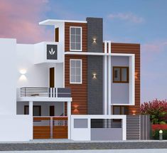 this is an image of a modern style house