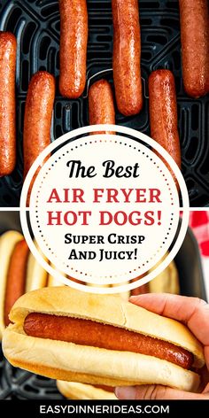 the best air fryer hot dogs super crisp and juicy are on sale at easy living ideas