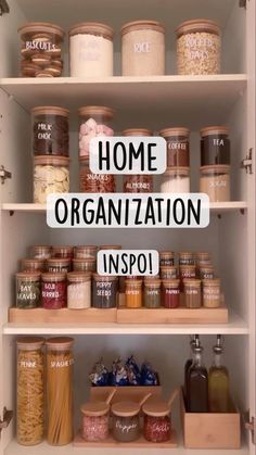Organization for home