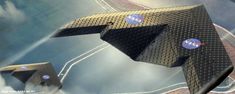 #Radical #airplane wing #design. Identical pieces on a #modular #flexible #plastic lattice. Very light. #Wings flex. ALL up/down pitch/roll #performance via #algorithms. #Manufacturing by a #swarm of #assembly #robots, fast #maintenance. #MIT #NASA  #Innovation Aircraft Design, Plane Wing, Jet Engine, Airplane Design, Air Force Aircraft, Plane, Aviation Industry, Airplane