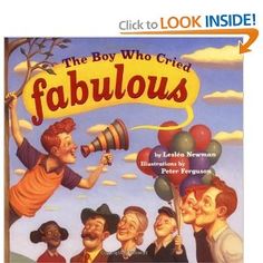 the boy who called fabulous is featured in this children's book, which features an image of men with balloons