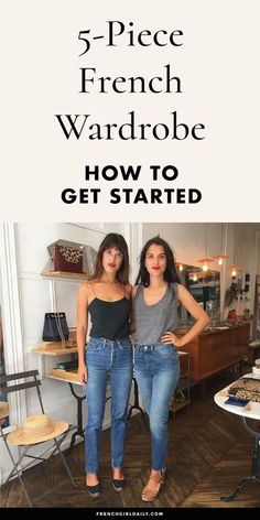 Trousers, Jeans, French, Tops, Get Started, Capsule, Wardrobe, French Wardrobe