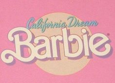 the logo for california dream barbie is shown in this undated photo from 1971,