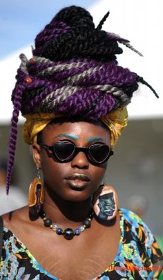Afropunk 2015 Streetstyle Black Girls, Steampunk, Afro Gothic, Afrocentric, African Inspired Fashion, Kinky
