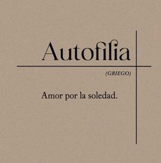 an image of the word autoflia in spanish