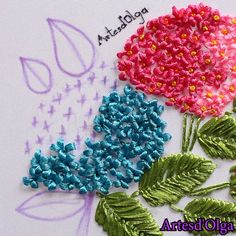 three different colored flowers on a white background with the words congratulations written in purple, blue and green