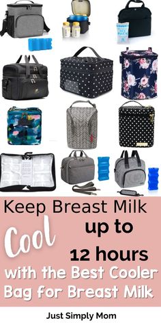 Whether you're traveling or a working mom, finding the best cooler bag for breast milk keeps your liquid gold at the right temp all day. Louis Vuitton, Pumps, Breast Pump Bag, Pumping At Work, Exclusively Pumping, Reusable Ice Packs