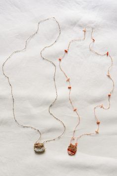 Atem/Meta, Handwoven Necklace with Venetian Micro Beads - Group A - MAKIE Handwoven Necklace, Necklace, Jewelry Design, Jewelry