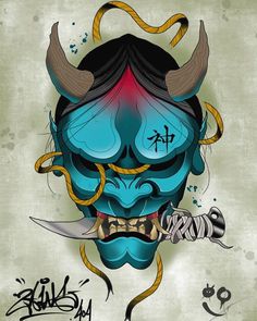 Samurai Artwork, Japanese Sleeve Tattoos, Manga Tattoo