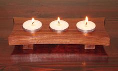 Diy Candle Holders Wooden, Wooden Tea Light Holder, Wood Pillar Candle Holders