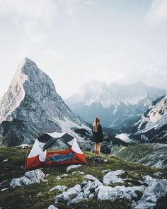 Mountain Bergen, Winter, Glamping, Camping Aesthetic, Fotografia, Camping Photography