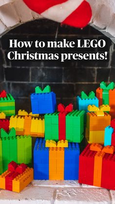 Crafts, Christmas Decorations, Pre K, Toys, Christmas Crafts, Legos, Lego Christmas Presents, Lego Christmas, Christmas Diy