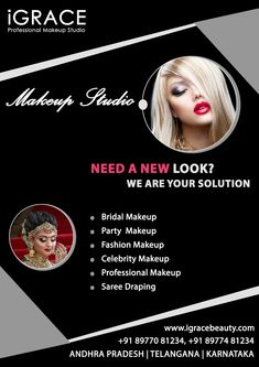 Hyderabad, Home Beauty Salon, Waxing Services, Grace Beauty Salon, Bridal Makeup Services