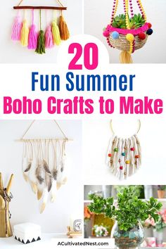 20 fun summer boho crafts to make