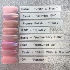 Pink, Nail Swag, Glow, Essie Nail Polish Colors, Essie, Ongles