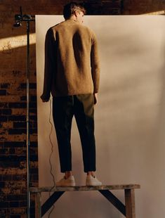 IN FRONT OF-COLLECTION-MAN Normcore, Editorial, Denim, Casual, Inspiration, Menswear, Men's Fashion, Fashion Photo