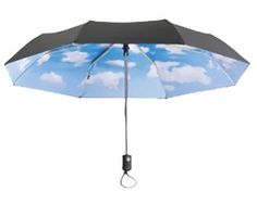 $30 - Amazon.com: MoMA Mini Sky Umbrella: Sports & Outdoors Polyvore, Unisex, Moma Store, Cool Umbrellas, Black Umbrella, Jeweled Shoes, Rain Umbrella, Umbrella Designs