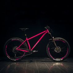 Pink, Fitness, Hardtail Mountain Bike, Steel