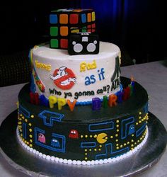 Community Post: '80s Nostalgia Cake Treats, Themed Cakes, Ghostbusters, 80's Cake, Let Them Eat Cake