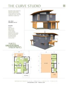 Purcell Timberframes: The Chalet. "Pre-crafted" not pre-fab, if you please! Tiny House Design, Floor Plans, House Floor Plans, Prefab Homes, Prefabricated Houses