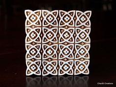 Indian Hand Carved Wood Block Stamp- Large Medieval Pattern by charancreations on Etsy https://www.etsy.com/listing/164678276/indian-hand-carved-wood-block-stamp Carved Wood, Wood Blocks, Hand Carved