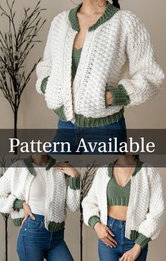 Amigurumi Patterns, Crochet, Cardigans, Tops, Sweater Pattern, Sweater Crochet Pattern, Crochet Jacket Pattern, Jacket Pattern, Crochet Clothes