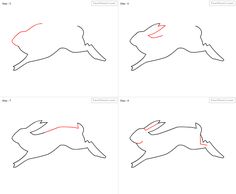Kids, Rabbit Drawing, Drawings, Drawing Lessons, Picture