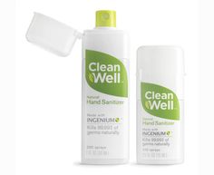 cleanwell2 Wells, Cleaning Products, Hand Sanitizer, Sanitizer, Bottle Packaging