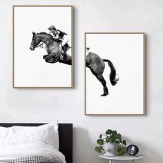 Horse Wall Art, Horse Bedroom, Horse Room, Horse Artwork, Equestrian Pictures, Equestrian Decor, Equestrian Art, Horse Decor, Horse Decor Bedroom