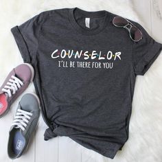 Cute Counselor shirt :) ▼ Displayed color : Heather prism peach / Dark grey heather We use Bella+Canvas 3001 premium t-shirt feels soft and light, with just the right amount of stretch. Its comfortable and the unisex cut is flattering for both men and women. ▼ SIZE & CARE These are true to T Shirts For Women, My Style, T Shirt, T Shirts, Shirt Designs, Teacher Tees, Nurse