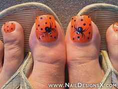 Best Halloween Toe Nail Art . Do you liked ?  » Nail Designs & Nail Art Cute Halloween Nails