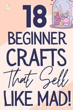 How To Make Money, Selling Crafts Online, Money Making Crafts, Easy Crafts To Sell, Making Ideas