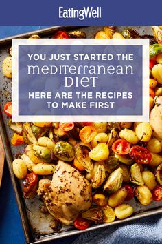 From our skillet meals to sheet-pan dinners, these Mediterranean diet recipes are perfect for beginners looking to start the new year on the right foot. Packed with wholesome ingredients like lean meat, nutrient-packed veggies and fiber-rich whole grains, these easy Mediterranean recipes will have you feeling satisfied in no time! #mediterraneanrecipes #mediterraneanfood #mediterraneandishes #mediterraneandiet #healthyrecipes Nutrition, Courgettes, Mediterranean Diet Meal Plan, Mediterranean Diet Menu Plan, Mediterranean Diet Meals, Mediterranean Diet Plan, Mediterranean Diet Food List