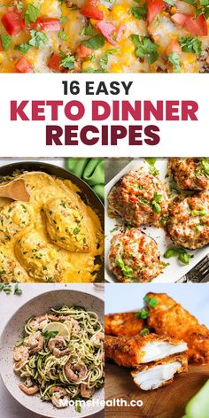 16 easy keto dinner recipes that are perfect for busy weeknights or any meal