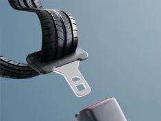 an advertisement for the smart car brand, which is designed to look like a tire