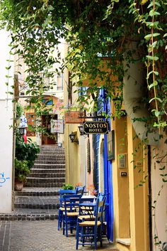 Street, Places, Mykonos, Sidewalk Cafe, Mallorca, Hotel, Island