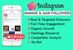 Grow and promote instagram page organically by Makinsb Motivation, Social Media Services, Instagram Marketing