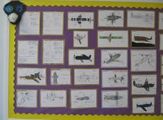 World War 2 Display, Year 4 Classroom, Fighter Planes, World War Two, Year 6