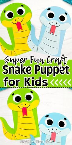 Slithering silently through tall grass or coiled up under a warm rock, snakes are fascinating creatures to kids of all ages. They’ll love creating this snake paper bag puppet craft for kids when learning more about them. This fun Kids activity is perfect for kids and promises hours of entertainment once the DIY Kids craft is complete! Try all of our Snake Crafts, Paper Bag Crafts & Puppet Crafts for Kids.