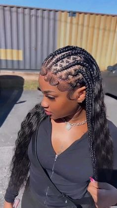 Cornrows, Outfits, Inspiration, Feed In Braids Hairstyles