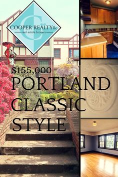 Classic Portland 1 bedroom condominium for sale at $155,000, within walking distance of some of Portland's best shops and restaurants.  Click through for more info!  Home for sale, real estate. Distance, Restaurants, Condominium, Condos For Sale, Condo