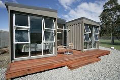 Three Box Container Homes, Tiny House Movement, Shipping Container Design