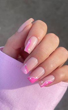 Discover 25+ cute pink nail ideas for a stylish manicure. From simple and natural tones to stunning glittery designs and French tips, explore various shapes like short, almond, oval, and square. Whether it's spring, fall, summer, or winter, find inspiration for your acrylic or gel nails with this collection of pink nail designs. Pink, Barbie, Classic Nails, Cute Pink Nails