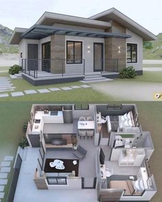 two story house plans with open floor plan