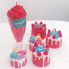 Cake, Doodle, Diy, Candy Candle, Cakes
