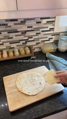 Quick and easy breakfast to grab on the go Breakfast, Cooking, Meals, Easy, Make Your Own, Quick, Yum, Easy Breakfast, Just Cooking